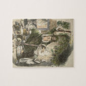 Puzzle Vers 1900 : Le fantôme du présent de Noël (Horizontal)