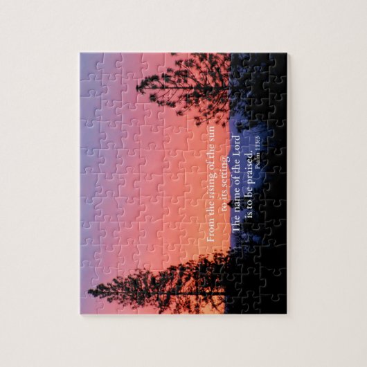 Puzzle Vers chrétien Creationarts de bible d'écriture (Vertical)