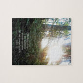 Puzzle Vers chrétien Sun Creationarts de bible d'écriture (Horizontal)