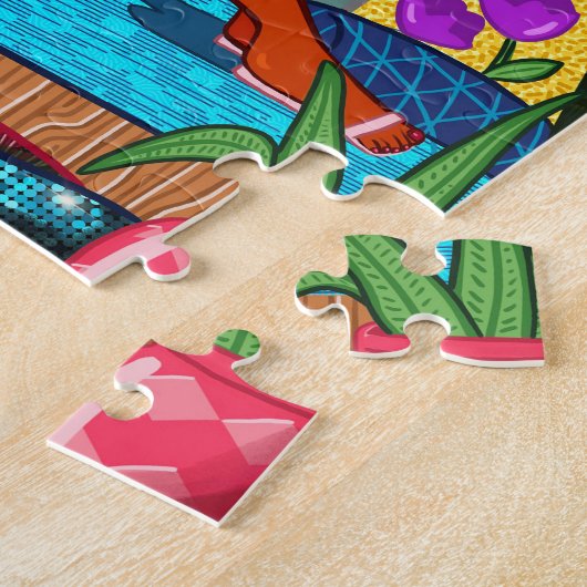 Puzzle Vers de livre (Côté)