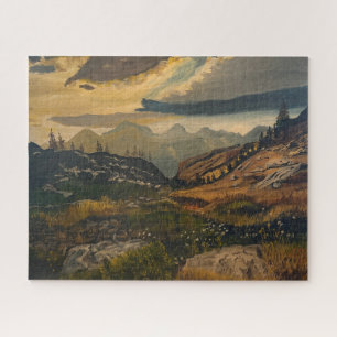 Puzzle Vers les montagnes, Original de Gary Poling