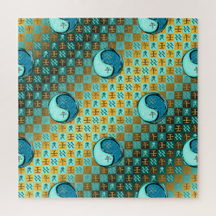 Puzzle Verseau & Cheval d'eau