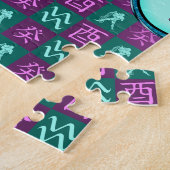 Puzzle Verseau & Coq d'eau (Côté)