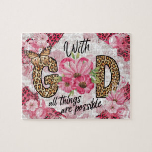 Puzzle Verset biblique chrétienne inspirant
