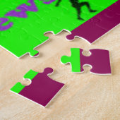 Puzzle verset biblique des Hébreux 12:1. (Côté)