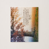 Puzzle verset de la Bible Inspirationnelle Personnalisée  (Vertical)