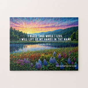 Puzzle Verset de la Bible Psaumes