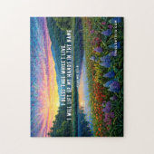 Puzzle Verset de la Bible Psaumes (Vertical)