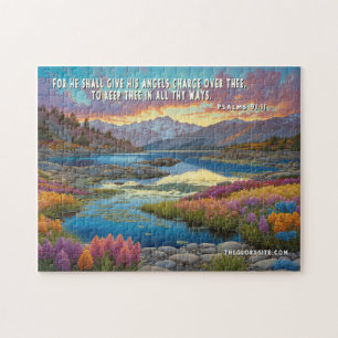 Puzzle Verset de la Bible Psaumes