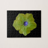 Puzzle vert et bleu Petunia (Horizontal)