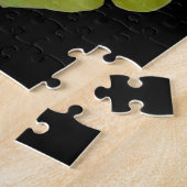 Puzzle vert et bleu Petunia (Côté)