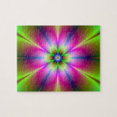 Puzzle vert et rose (Horizontal)