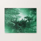 Puzzle Vert hiver... (Horizontal)