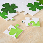 Puzzle Vert Kelly «Shamrocks Falling» (Côté)