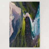 Puzzle Vert Luxuriant (Vertical)