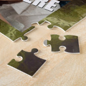 Puzzle Vert olive poster de animal (Côté)