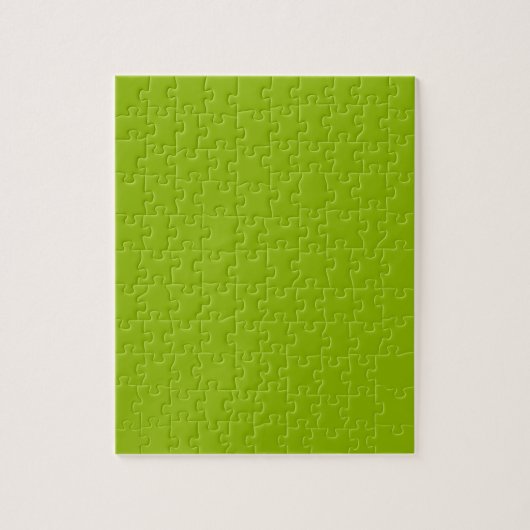 Puzzle Vert pomme (couleur solide)  (Vertical)