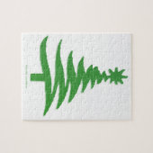 Puzzle Vert sapin de Noël (Horizontal)