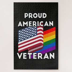 Puzzle Vétérans LGBT - Drapeau Américain