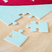 Puzzle Veux-Tu M'Épouser ? Coeur en verre rose (Côté)
