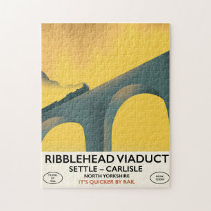 Puzzle Viaduc de Ribblehead Yorkshire locomotive