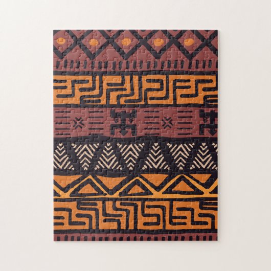 Puzzle Vibes Africaines Ethniques En Style Bohème (Vertical)