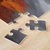 Puzzle Vibes Citrouilles d'Halloween (Côté)