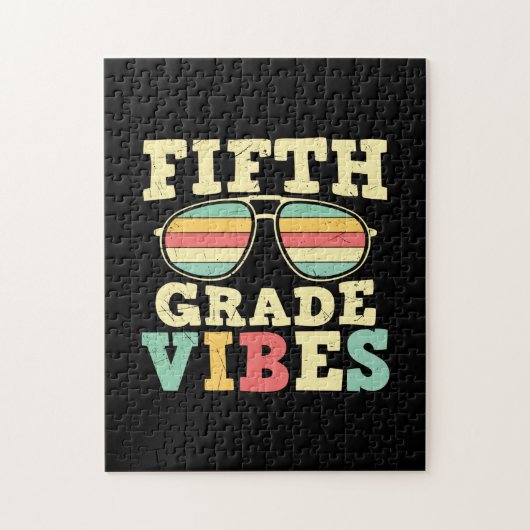 Puzzle Vibes de 5e année pour enseignant (Vertical)