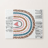 Puzzle Vibes de 5e année seulement Zebra Giraffe Cheetah (Horizontal)