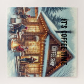 Puzzle Vibes de café rétro (Horizontal)