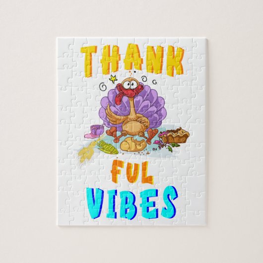 Puzzle Vibes de remerciement (Vertical)