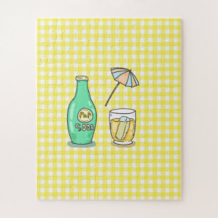 Puzzle Vibes De Soda Pop Summer - Boisson De Cartoon Cute