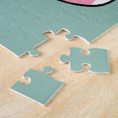 Puzzle Vibes d'été Chien - Chiot flottant avec lunettes d (Côté)