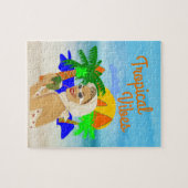 Puzzle Vibes tropicales dame (Horizontal)