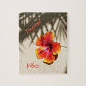 Puzzle Vibes tropicales Hibiscus (Vertical)