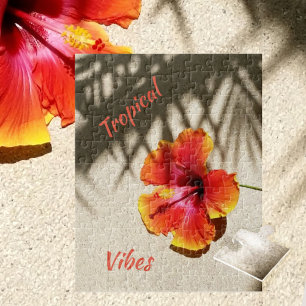 Puzzle Vibes tropicales Hibiscus