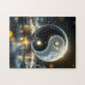 Puzzle Vibes Zen Yin et Yang modernes (Horizontal)