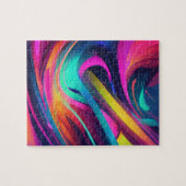 Puzzle vibrant abstrait (Horizontal)