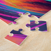 Puzzle vibrant abstrait (Côté)