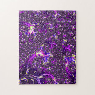 Puzzle Vibrant Coloré Tripant Groovy Bohème Spirale Fract