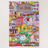 Puzzle Vibrant façade italienne (Vertical)