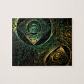 Puzzle Vibrations magiques Art Abstrait (Horizontal)