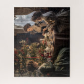 Puzzle Victorian Christmas Tea Party (Vertical)