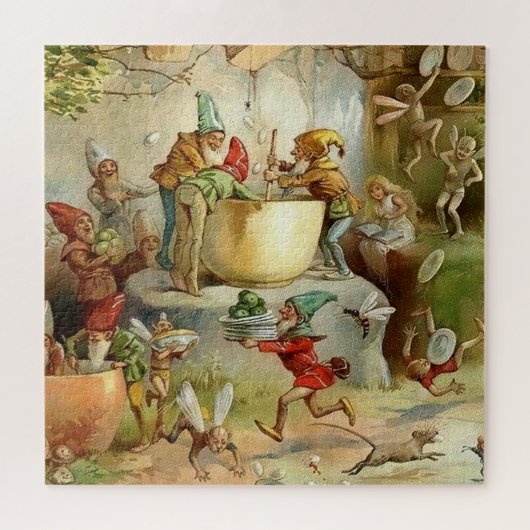 Puzzle “Victorian Fairies” by E S Hardy (Horizontal)