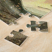 Puzzle Victorian Famy in the snow Christmas scene (Côté)