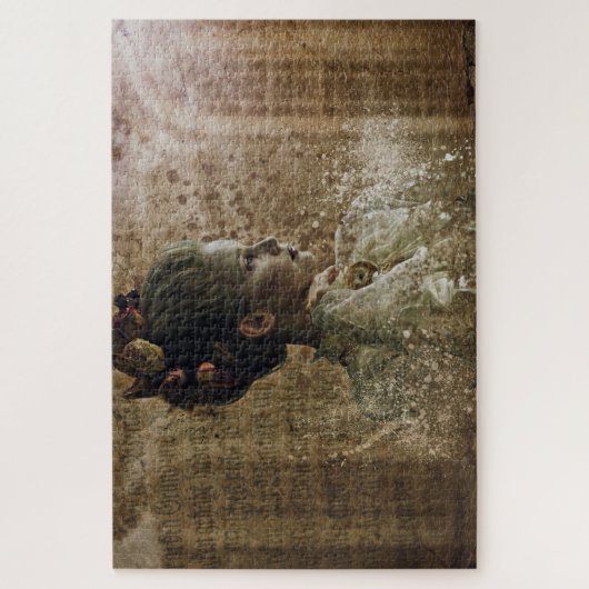 Puzzle Victorian Ghost Lady in Waiting (Vertical)