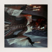 Puzzle Victorian Gothic Steampunk Élégante dame (Horizontal)