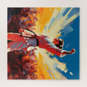 Puzzle Victory Kick : Taekwondo Champion Moment (Horizontal)