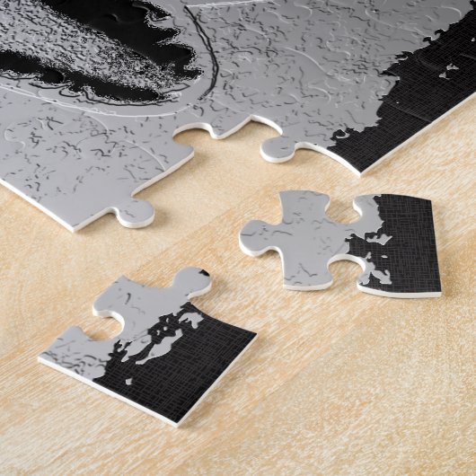 Puzzle Vie et valeurs, Existentialisme illustré citation (Côté)