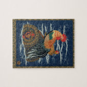 Puzzle Vie flottante : Coq et Hen en mer (Horizontal)